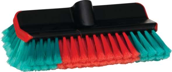 Image de Brosse à passage d'eau, High/Low 275 mm, Souple/fleuré, Noir