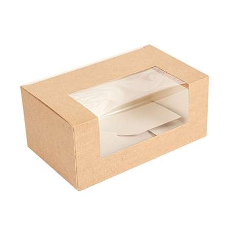 Image de Boites patissières avec fenêtre 18x11x8 cm