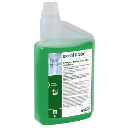 Image de Détergent désinfectant sols et surfaces EXEOL FLOOR 1L