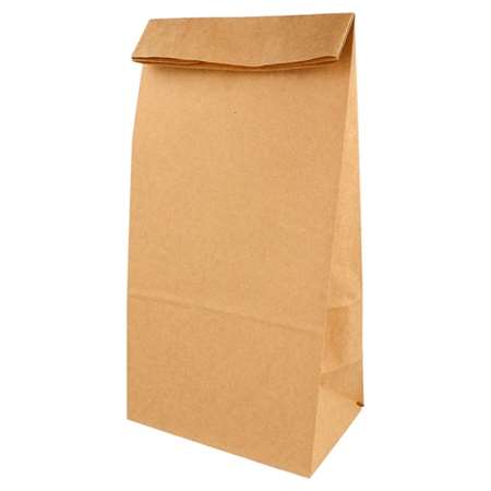 Image de Sacs kraft sans anses 18+12x28 cm