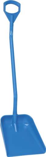 Image de Pelle manche ergonomique, 345 mm, Bleu