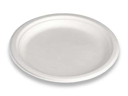 Image de Assiette ronde bagasse 23cm