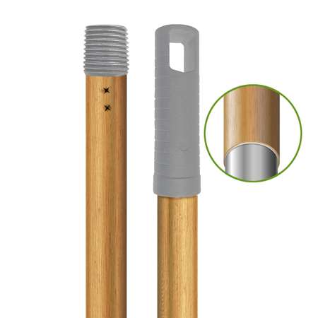 Image de Manche acier à vis 140cm ECOGREEN