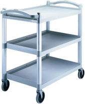 Image de Chariot de service gris clair