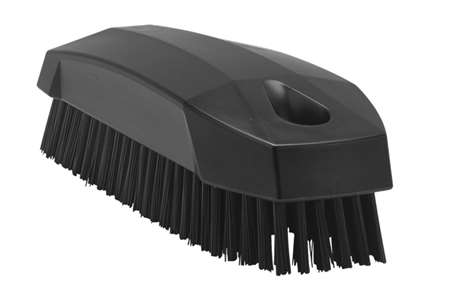Image de Brosse à main et Brosse à ongles 130 mm, Dur, Noir