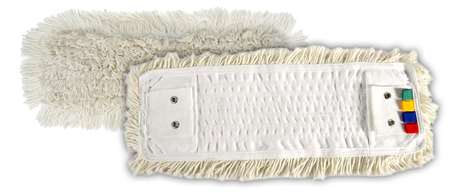 Image de Frange coton à poche/oeillet 40cm