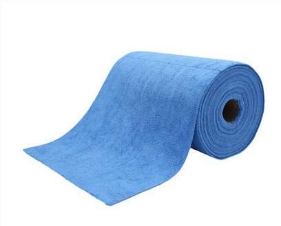 Image de Bobine d'essuyage microfibre Bleu