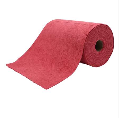 Image de Bobine d'essuyage microfibre Rouge