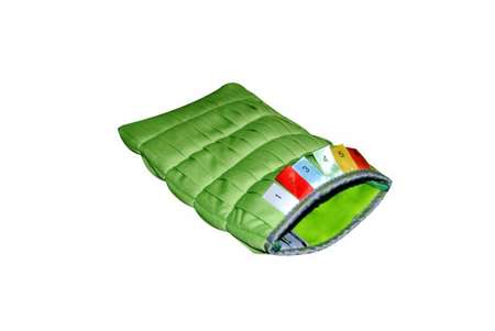 Image de Gant microfibre vitre - vert - 14 x 26 cm