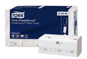 Image de Essuie mains feuille à feuille continus PEAKSERVE H5