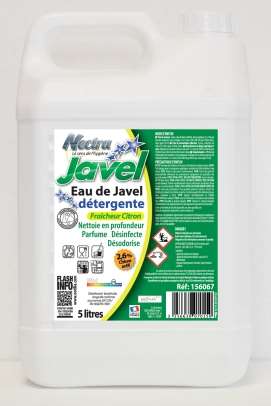 Image de Javel détergent citron 5L