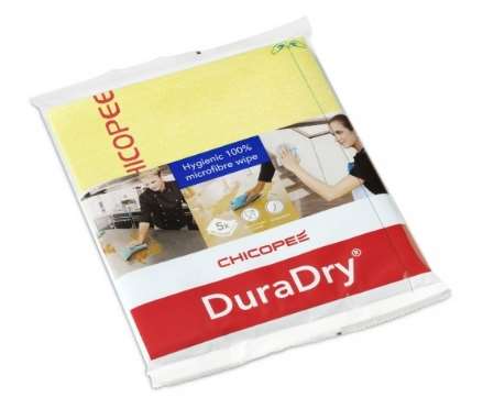 Image de Lavettes Chicopée Dura Dry Jaune