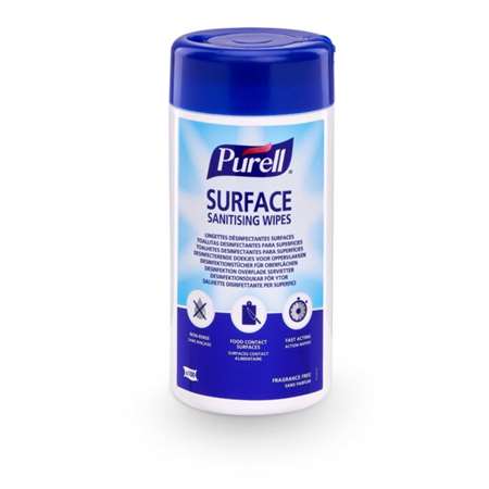 Image de Lingettes désinfectantes Purell/Aseptil